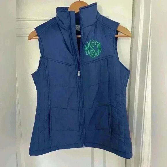 PORT AUTHORITY® LADIES PUFFY VEST puffer vest size M - Picture 1 of 8